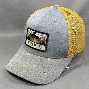 Ridge & Holler Backwoods Born Snapback Cap Hat Richardson Trucker Farmer Mens